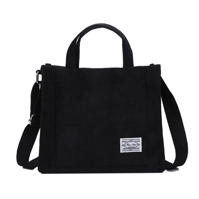 Luxury Designer Handbag Corduroy Ladies Bag New Trend Single Shoulder Bag Solid Color Buckle Messenger Bag Small Square Bag