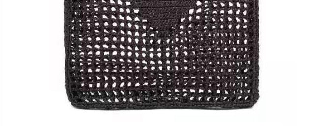 New Famous Brand Designers Handbags For Women Weave Tote Bags Hollow Out Females Beach Casual Bags Shopping Bags Solid Color