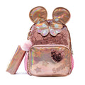 School Bags for Girls School Backpack 13" 16" Champagne Sequins  School Supplies for Girls Backpacks for School Teenagers Girls